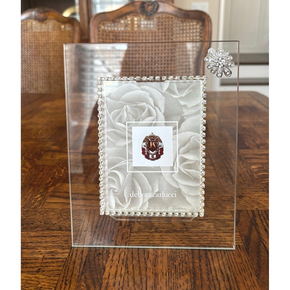Other - Swarovski Crystal Flower Glass PhotoFrame 4x6 Keepsake Gift Special Occasion NEW